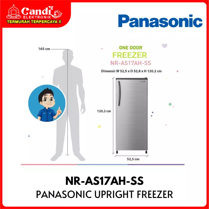 KULKAS FREEZER PANASONIC